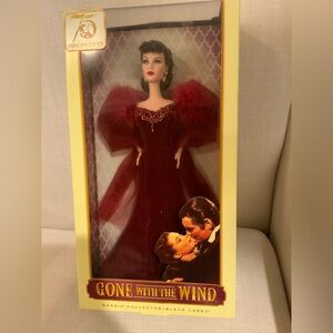 Mattel 75th Anniversary Gone with the Wind Collector's Doll Scarlett O’Hara